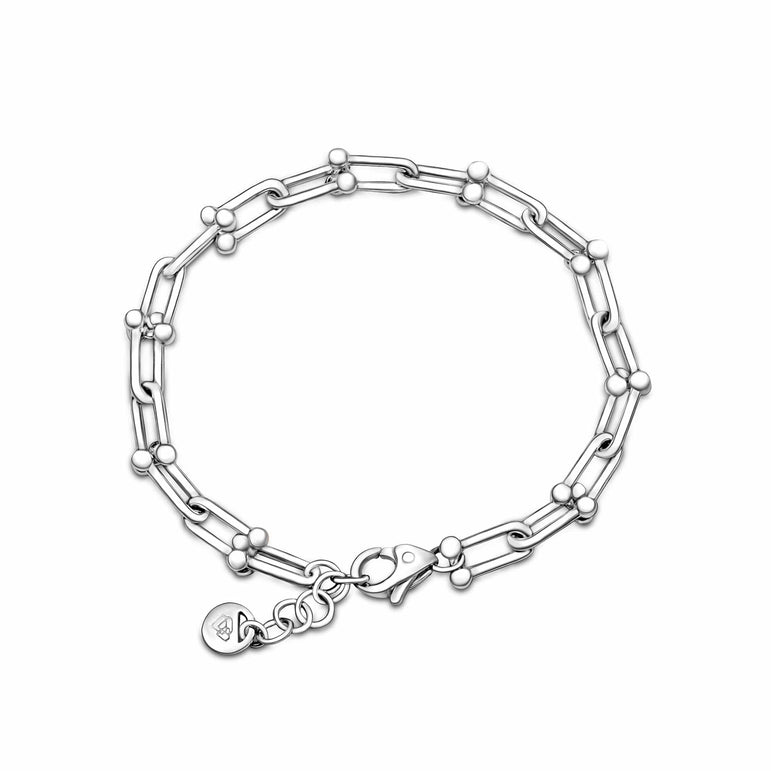 U Link Chain Bracelet Sterling Silver Horseshoe Bracelet Bracelet