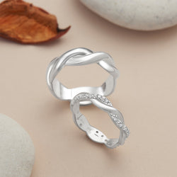 Twisted Braid Couple Ring