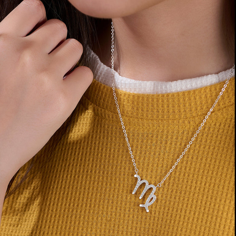 Zodiac Necklace Astrology Constellation Necklace Horoscope Jewels Pendant Necklace