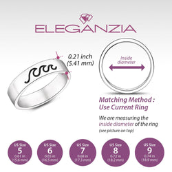 Summer Wave Sterling Silver Ring Ring
