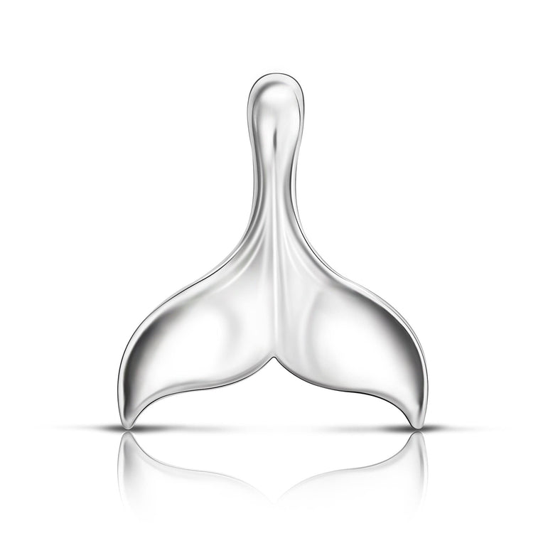 Whale Tail Sterling Silver Pendants Jewelry Pendant