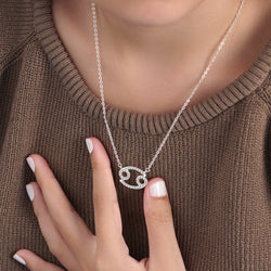 Zodiac Necklace Astrology Constellation Necklace Horoscope Jewels Pendant Necklace