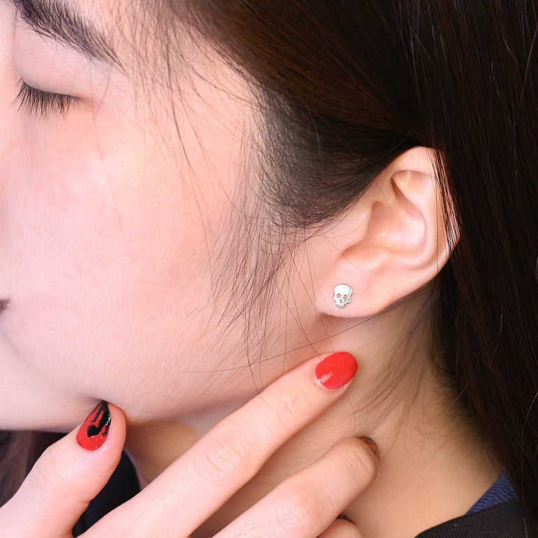 Dainty Earrings, Tiny Silver Stud Earrings, Celestial Starburst Earrings –  AMYO Jewelry