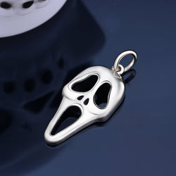 The Scream Skull Pendant Sterling Silver Pendant
