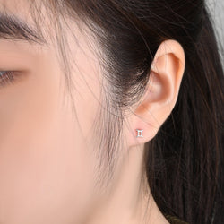 Gemini Stud Earrings Sterling Silver - Zodiac Constellation Earrings Stud Earrings