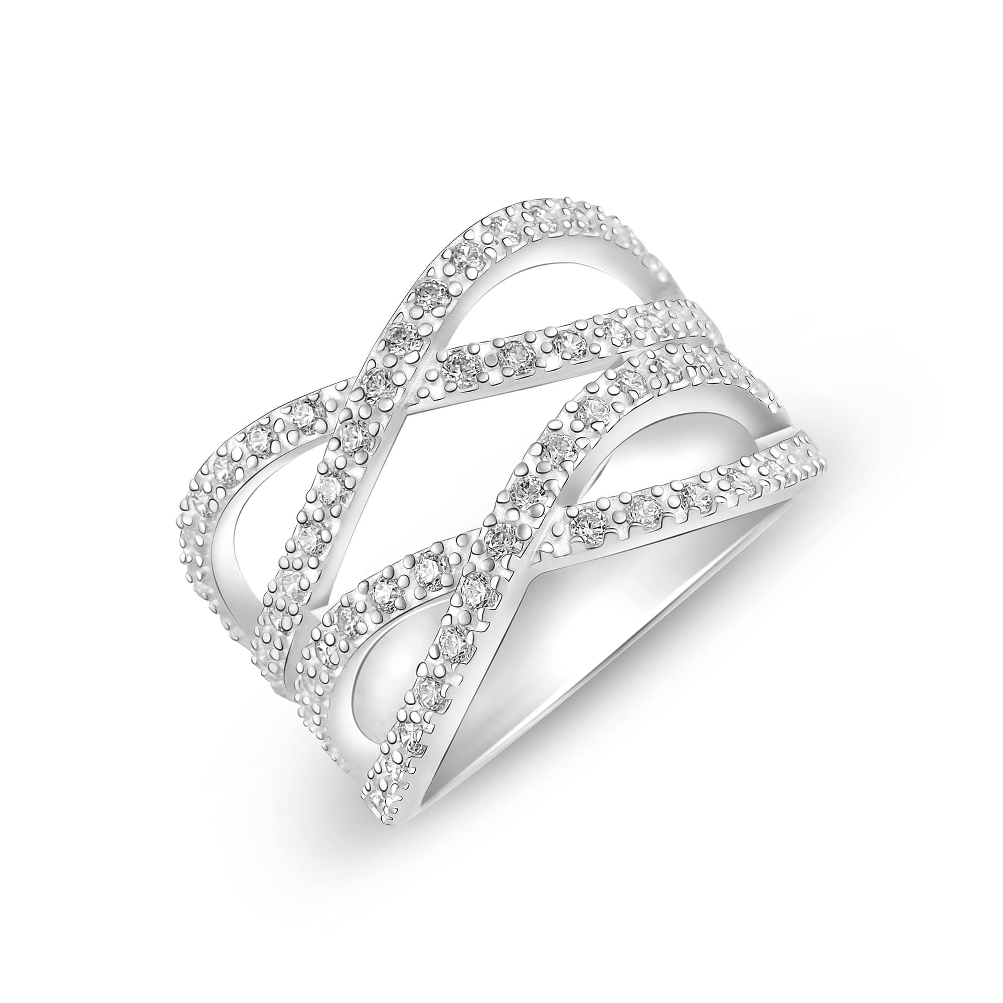 Silver Classy Rings Sterling Silver Rings - Eleganzia Jewelry