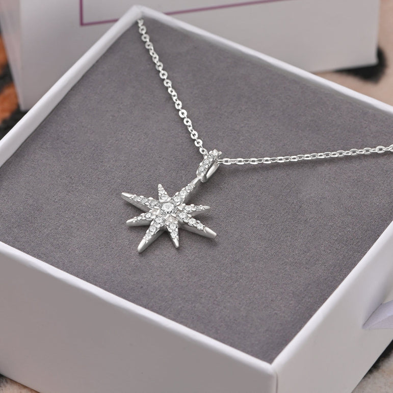 Amazon.com: Erzgamma Lucky Star Necklace 925 Sterling Silver Charm - 12-pointed  Star with Maltese Cross Pendant - Kabbalah Jewelry - Ancient Sacred  Religious Symbol - Strong Protective Amulet for Men Women : Handmade  Products