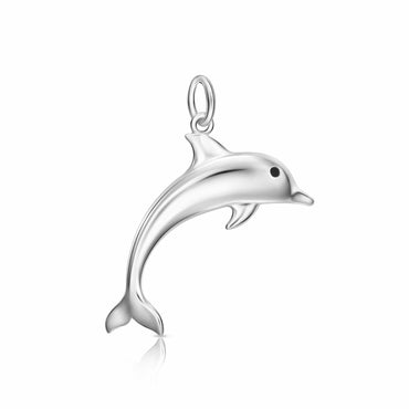 Dolphin Sterling Silver Pendant Jewelry