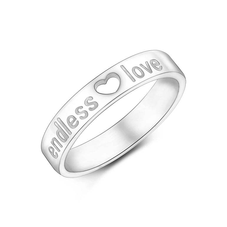 Endless Love Ring - Hey Harper: The Original Waterproof Jewelry Brand |  Waterproof jewelry, Love ring, Steel jewelry