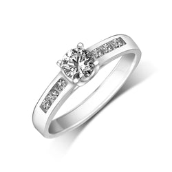 Be Mine Silver Promise Ring Ring