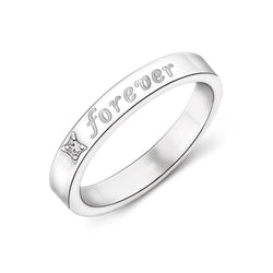 Everlasting Love Matching Promise Rings for Her Promise Ring