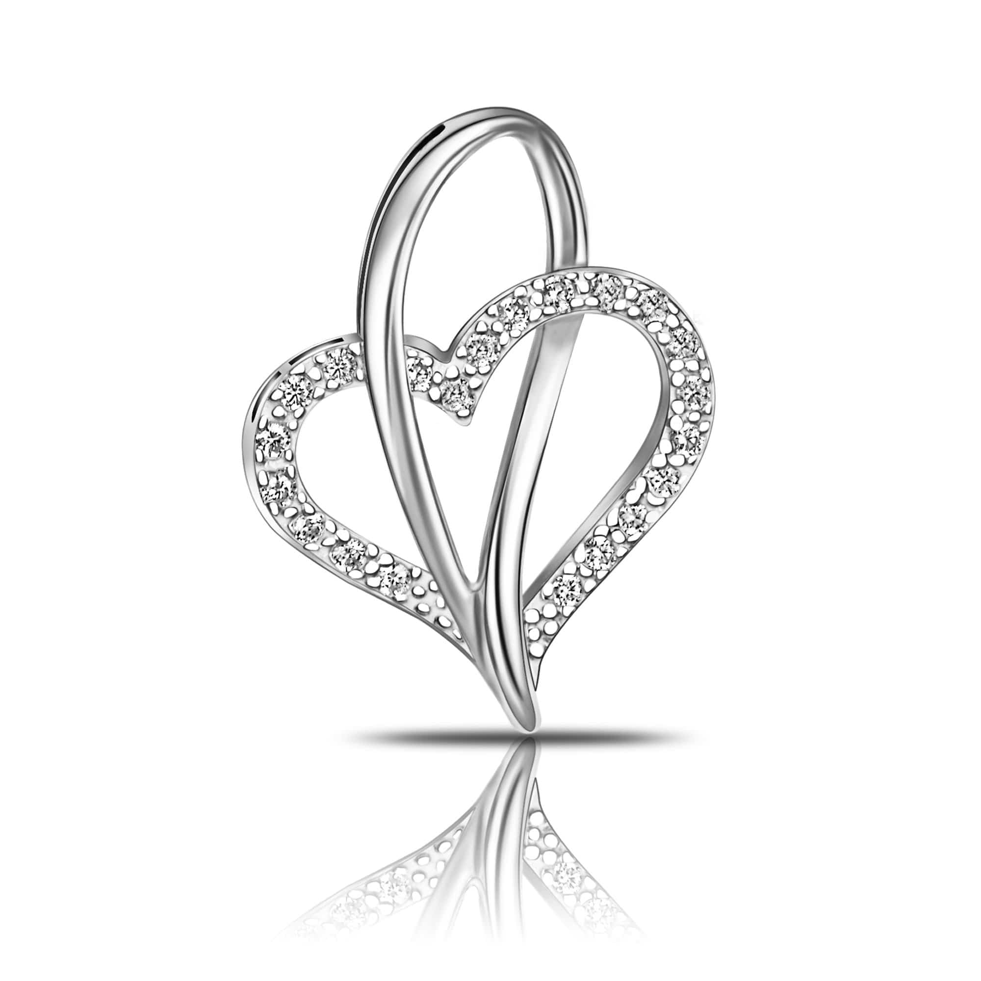 Infinite Love Knot Pendant Sterling Silver