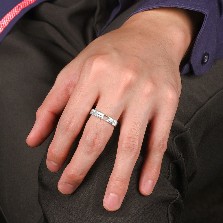 Endless Love Couples Promise Rings for Him Promise Ring