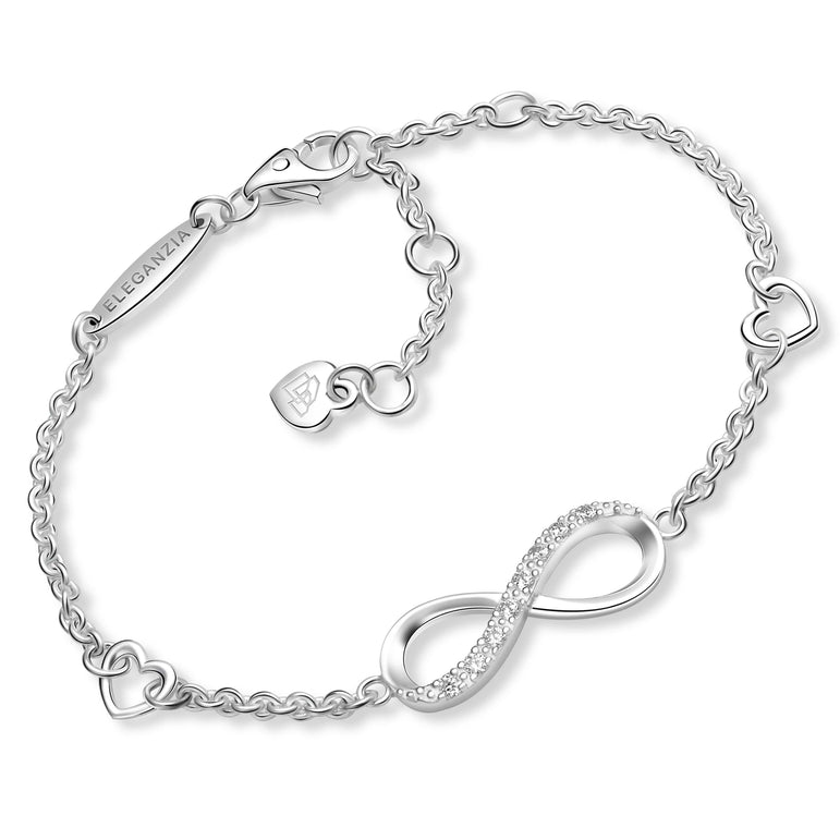 Gold Plated Pure Silver Infinity Bracelet – Curio Cottage