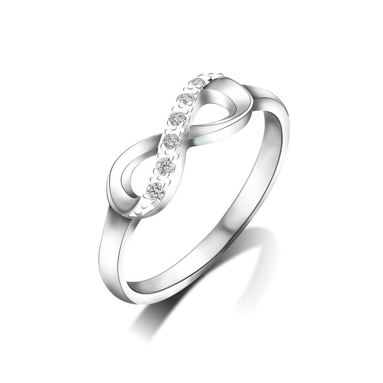 Sterling Silver Infinity Ring Ring