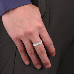 Destined to Be Loved Silver Promise Rings for Him Promise Ring