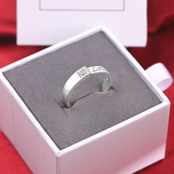 Be Mine Forever CZ Couple Promise Rings for Him Promise Ring