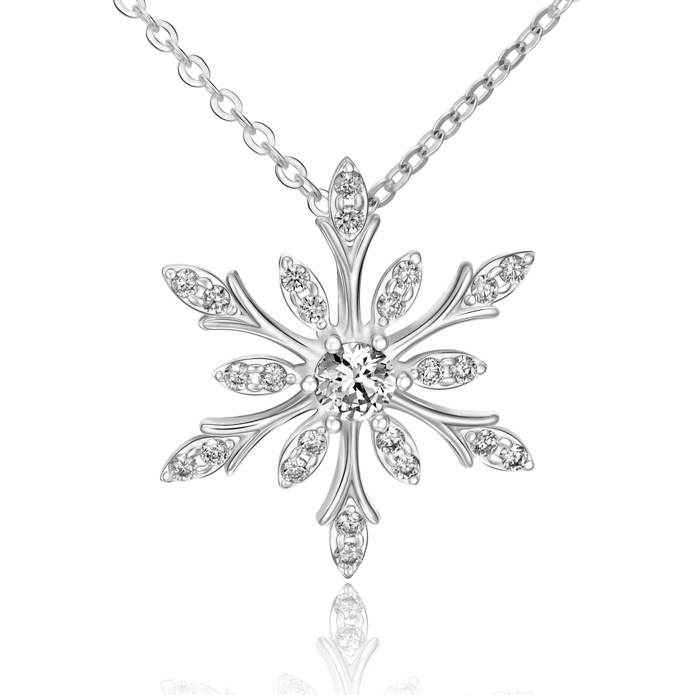 Sterling Silver Necklace - Eleganzia Jewelry